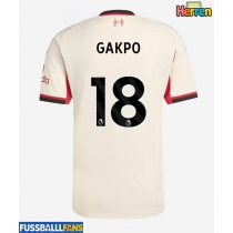 Liverpool Cody Gakpo #18 Auswärtstrikot 2025-26 Kurzarm